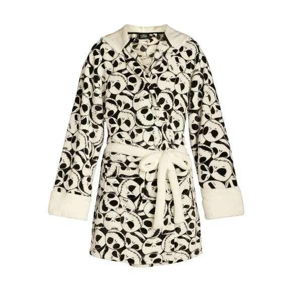 Disney Jack Skellington Superminky Robe Men’s Size M Nightmare Before Xmas NWT - Picture 1 of 4